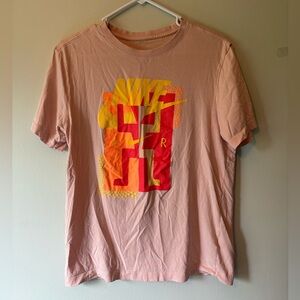Nike The Nike Tee Pink Graphic Women’s Short Sleeve T-Shirt, Size Medium